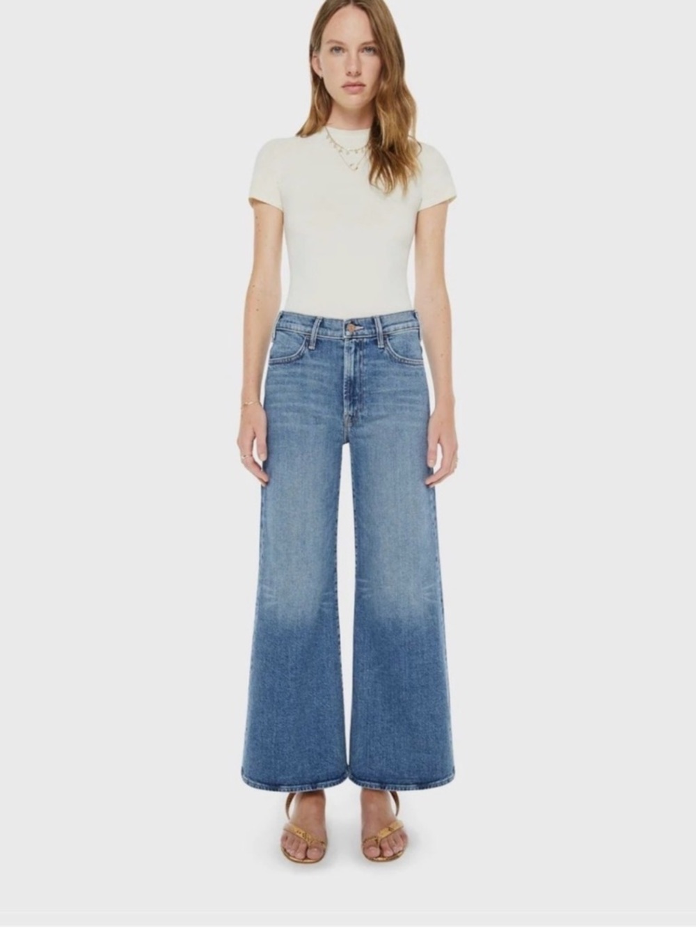 Mother Lil Hustler Roller Ankle Jeans - Slip and Fall